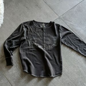 Kingsley Boys Snake Long Sleeve Shirt Size XL